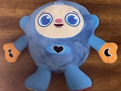 BabyFirst TV Peek-A-Boo Plush Interactive Singing Talking Plush WORKS!!! US48