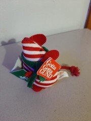 GOTTA GETTA GUND Holiday Choir Mouse Christmas Mouse NWT Red And White Striped