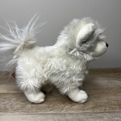 Douglas Cuddle Toy Phoebe White Pomsky Dog Plush Stuffed Animal Husky Realistic