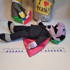 Sesame Street Plushes Bert The Count Oscar the Grouch 2018-19 See Description!