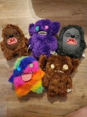 Fuggler Funny Ugly Monster Plush Lot of 46 minis Baby’s