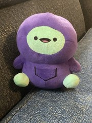 9″ Crowdmade Ginger Pale Purple Green Plush Stuffed Doll Toy YouTube Gingerpale