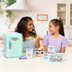 Freezy Cakez. Mix & Decorate Your Plush Best Friend! Place Your Cake Mix in the