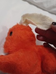 Rare Vtg Pillow Pet Orange Dog Puppy Dardenelle Dakin Plush Stuffed Animal 60 70