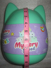 SQUISHMALLOWS 8 INCH MYSTERY SQUAD TEAL GREEN EASTER EGG PLUSH SOFT TOY NWT