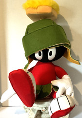 Ace Novelty Company Marvin The Martian Plush 24” 1994 Six Flags Looney Tunes VTG