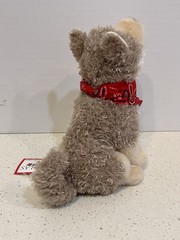 Douglas Cuddle Toys Trickster Coyote 8″ Plush Stuffed Animal Red Bandana Howling