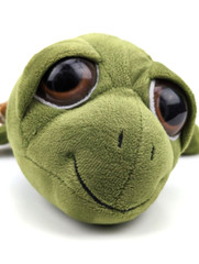 Petting Zoo Sea Turtle Mom 10″ Plush Bright Eyes Pocketz Series Mom Turtle Only