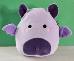 Squishmallows Zumirez the Lavender Purple Vampire Bat 8″NWT Hot Topic Exclusive