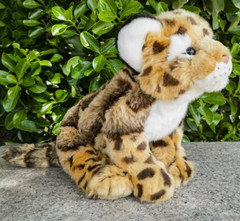 Clouded Leopard Cat 9 Inch Stuffed Animal Plush Toys Toddler Doll Kids Gifts