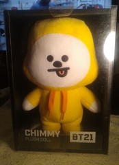 Line Friends BT21 Chimmy Knit Plush Doll 8″ Stuffed Animal Toy NEW IN BOX