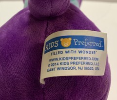 Huggaloons Birthday Land Plush Purple Drifty Horse 14” Stuffed Animal Rare