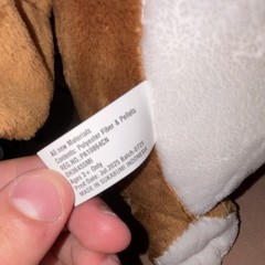 Buc-ee’s Beaver Plush Stuffed Animal 12in Brown/Red/White, Washable