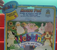 NEW VTG Webkinz “Country Living” Mouse Pad WITH CODE SEALED ORIGINAL 2000S