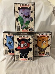 Kreepy Baraz Capybara Slitherr, Bucko, High-Yah, & Blazer ~4 Plushies New!