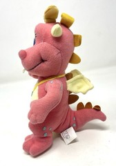 RARE Vintage 2002 DRAGON TALES Live CASSIE Dragon Stuffed Plush! Sesame Workshop