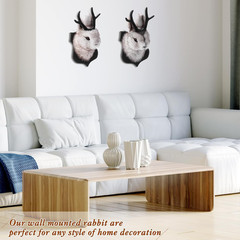 2 Pack 13″ the Jackalope Plush Stuffed Animal Wall Mount Plush