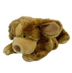 Animal Alley Puppy Dog Plush Brown Two Tone Playful Hound Dog Stuffed Animal 8″