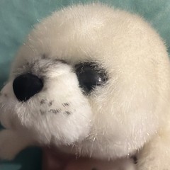 Russ Yomiko White Seal Pup Plush Stuffed Animal Small Arctic #7784 13″
