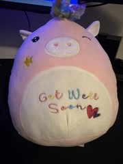 Easfan Get Well Soon Unicorn Plushie