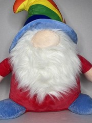 Goffa Gnome Rainbow Plush Large 28” New W/ Tags Rare