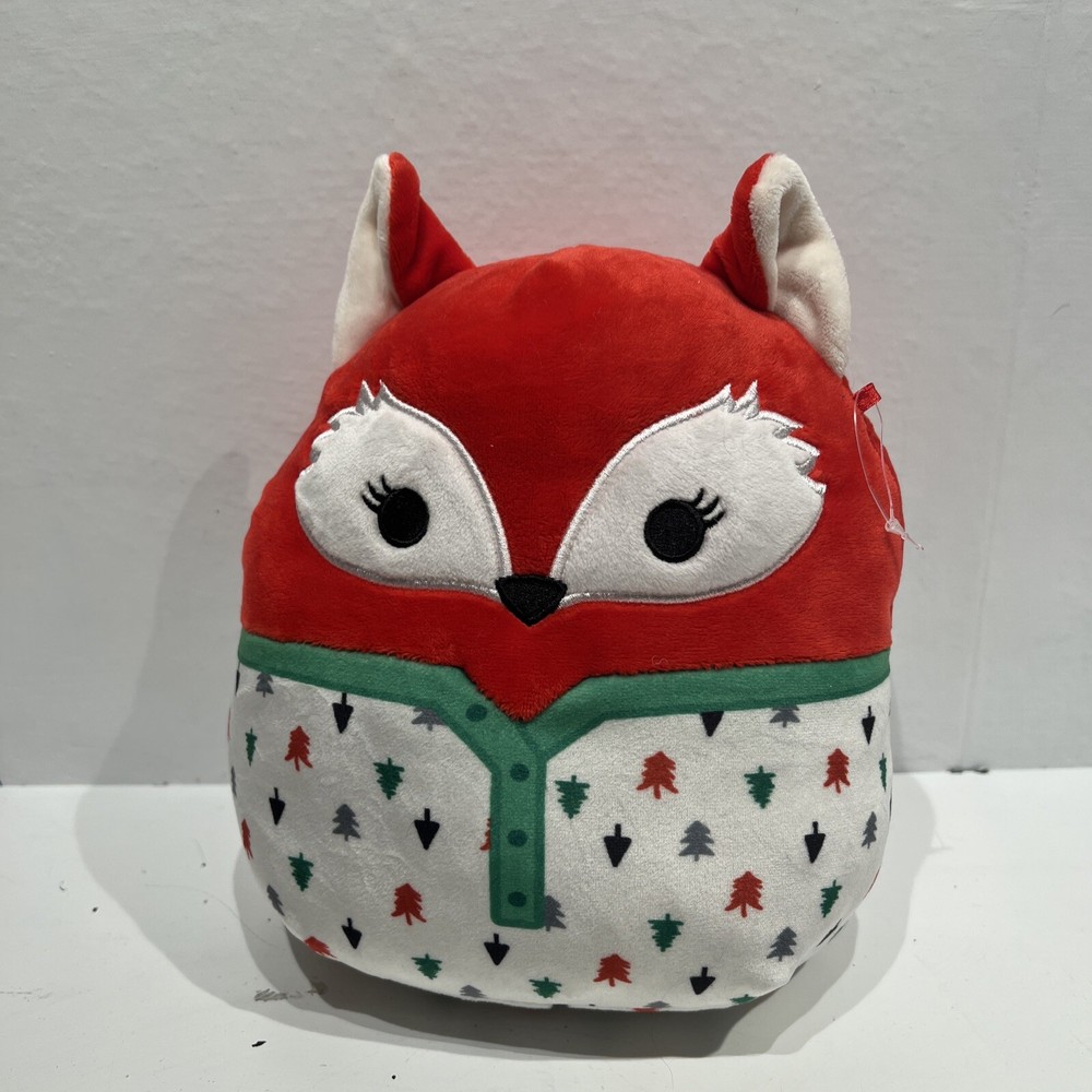 Lexi The Fox In Pajamas Christmas Tree Style Squishmallow 8 Inch