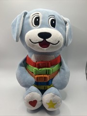 Buckle Toys Barkley Dog Plush 14” Stuffed Educational Interactive See Photos EUC