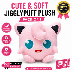 Original Jigglypuff Stuffed Doll Plush Toys Cartoon Birthday Gift For Kids Colle