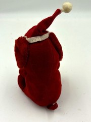 1987 Applause Santa Paws Red Dog Plush Christmas 12″ Mary Kelly