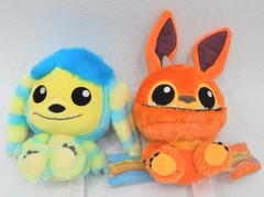 Wetmore Forest Snuggle-Tooth Spring & Orange Pickelz FunKo Pop! Plush Lot Set