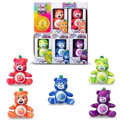 Micro Teenies Care Bears Fruit Friends 5-Pack 3 inches, Multicolor