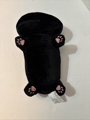 WEIGHTED 10” Black Cat Plush Heavy Stuffed Animal Cute SOFT Anxiety Autism Comfy