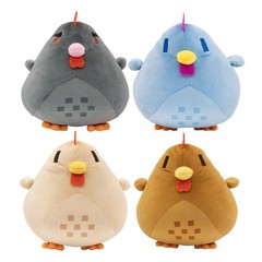 2Pcs Cartoon Chicken Plush Toy 20cm / 7.8″ Soft Animal Pillow Baby Kids Gift