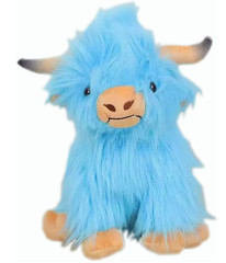 Yukouqian Fantasy Blue Highland Cow Plush Stuffed Animal Vacuum SEALED NEW