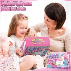 TUZT Walking Talking Remote Control Unicorn Toy for Girl Age 4-6, Pink
