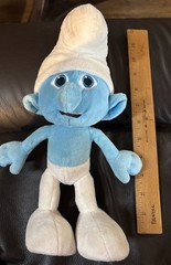 Plush Stuffed Smurf Kid’s Toy Lovie Stuffed Animal TV Cartoon Show No Tag