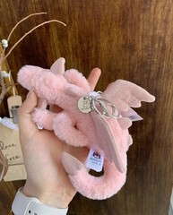 Jellycat Pink Dragon Plush Keychain Bag Charm – Cute Collectible Gift New Tags