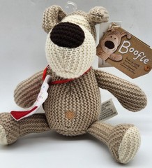 American Greetings Boofle Knit Crochet Puppy new with tags Happy Birthday