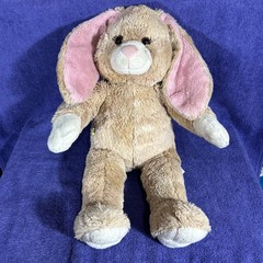 Build A Bear Cinnamon Swirl Bunny Plush Pink Floppy Ears,Pink Nose,Eyelashes#146