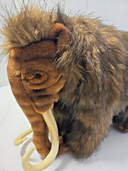 Beautiful HANSA Creation Tan Brown Mammoth Plush Animal Figure 13 Tall 17 Long