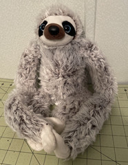 KellyToy Sloth Stuffed Plush Toy Animal Measures 16″ tall Q036 Hanging Realistic