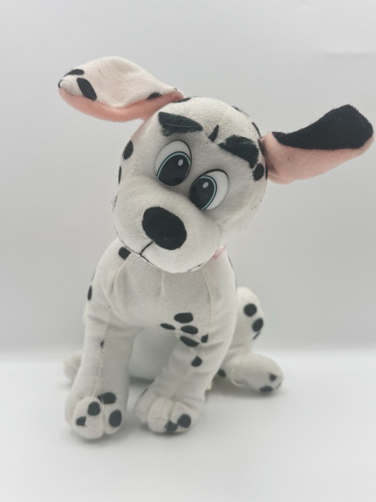 Vintage 1994 Ace Novelty 101 Dalmatians Dog Plush 8” Toy Stuffed Animal
