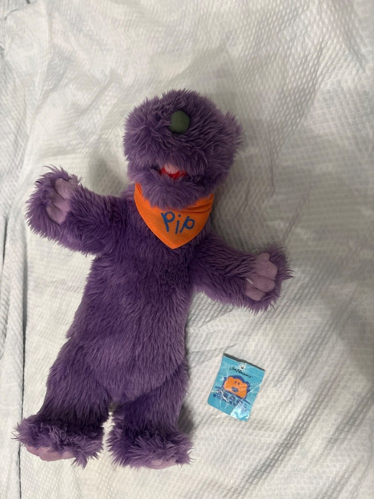 Pip Bear In The Big Blue House Jim Henson Disney With detached tag