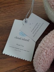 Cloud Island Pink Deer Plush with Gold Crown 12″ Stuffed Animal Plushie