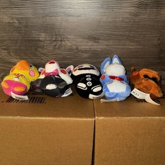 Complete Set Five Nights at Freddy’s Jazwares Mini Plush Glow FNaF Mangle Chase