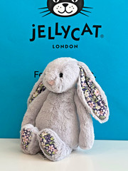 AUTHENTIC‼️Jellycat Small Blossom Silver Bunny Bloom – BNWT & Bag – Fast Ship