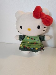Sanrio HELLO KITTY HOLIDAY CHRISTMAS TREE DRESS 8 In