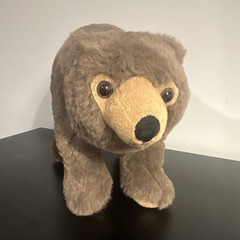 Brown & Beige Bear Plush Stuffed Animal, Small 6-14 in, Ages 3+ Years