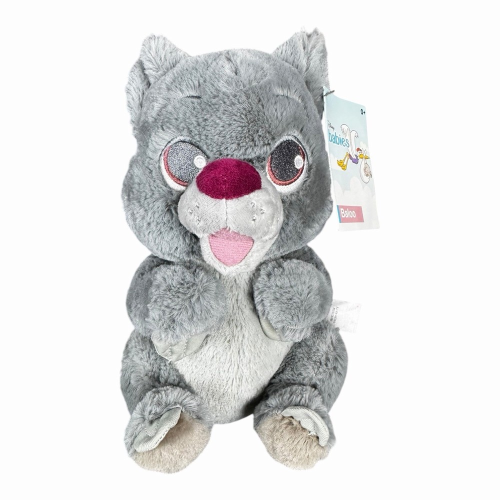 Disney Parks Babies The Jungle Book Baloo Soft Plush Toy NWT Animal Kingdom