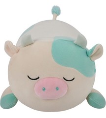 Squishmallows Original 12in Belana The Aqua Cow Sleepamallows Brand New In Box